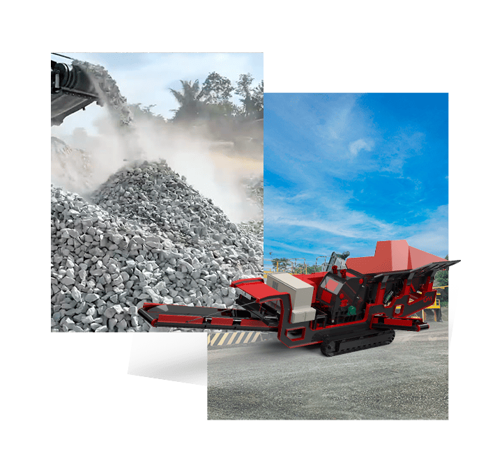 Мобильные гусеничные дробилки